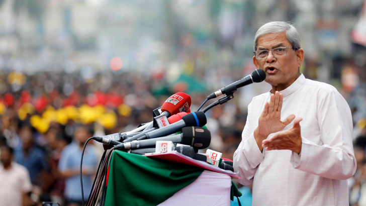 ফ্যাসিস্টদের দোসররা নৈরাজ্য সৃষ্টির অপচেষ্টায় লিপ্ত রয়েছে: মির্জা ফখরুল